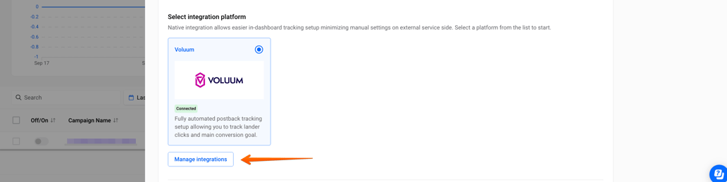 Native Integration Tracking Method