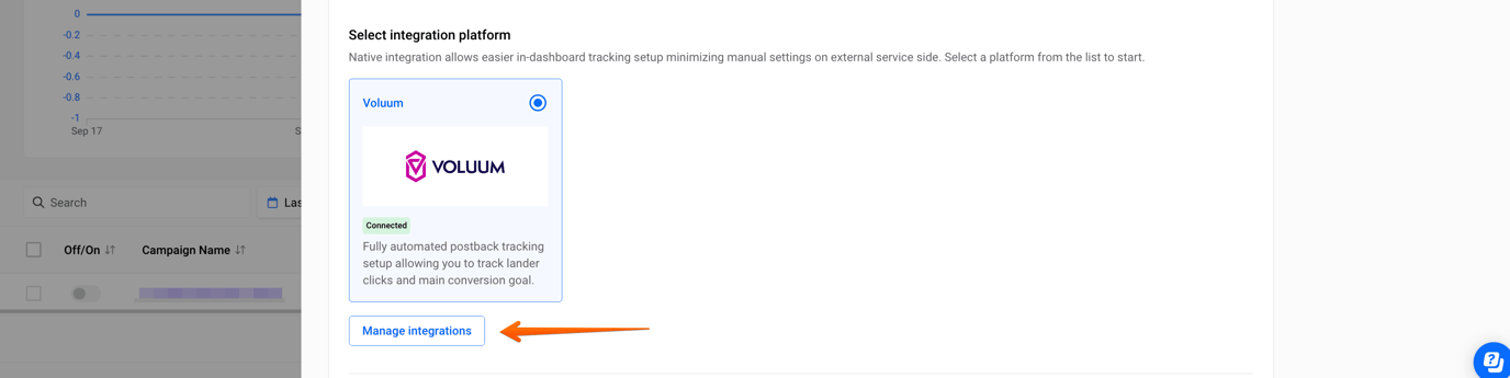 Native Integration Tracking Method
