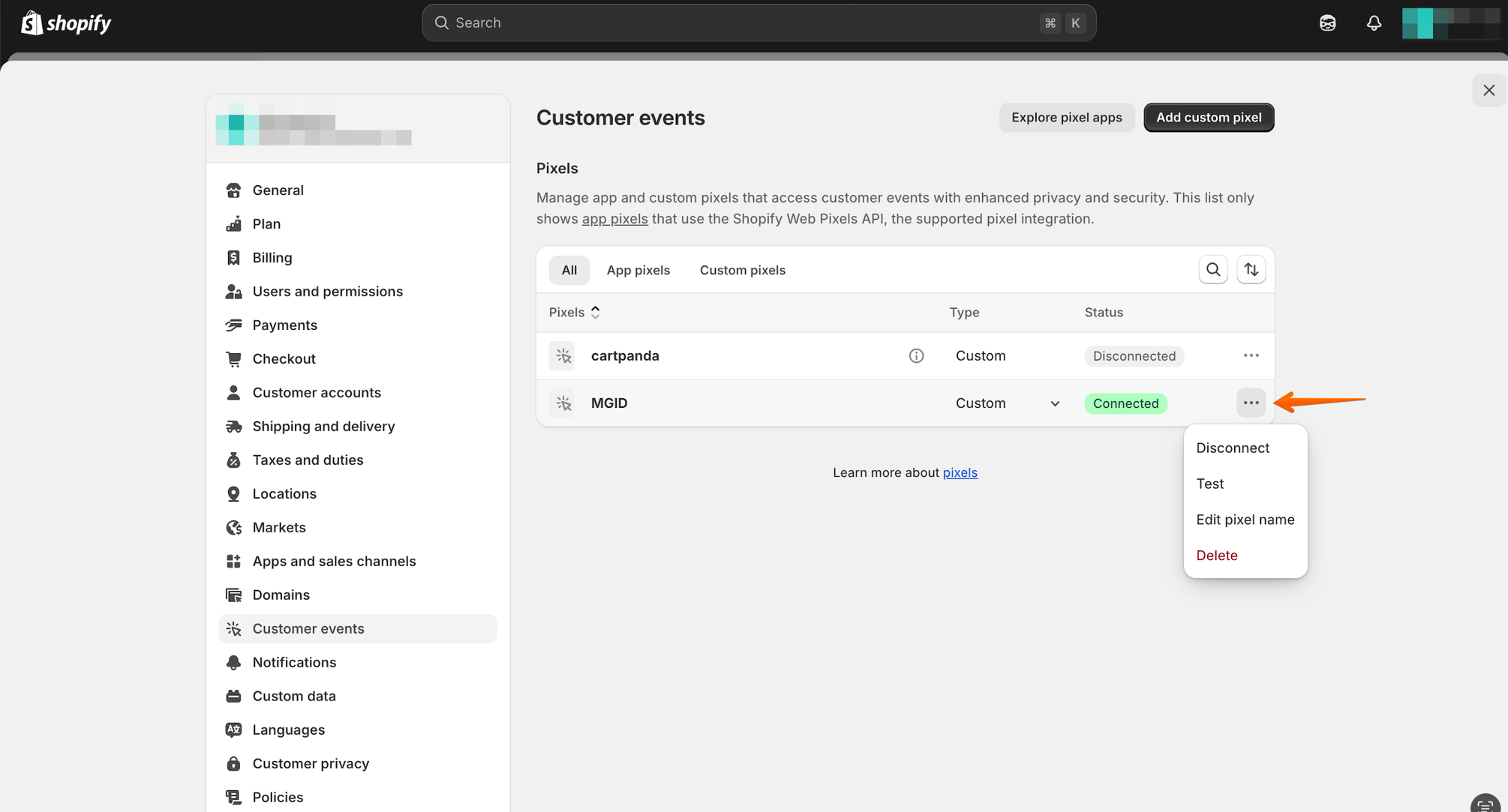 MGID Native Integration with Shopify